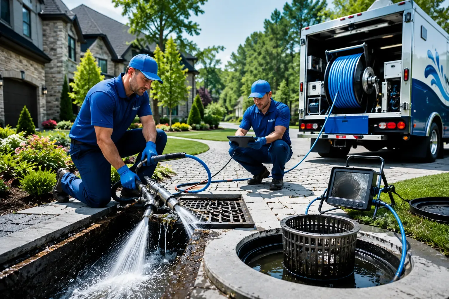 Local outdoor drain cleaning professionals in Fountain, FL